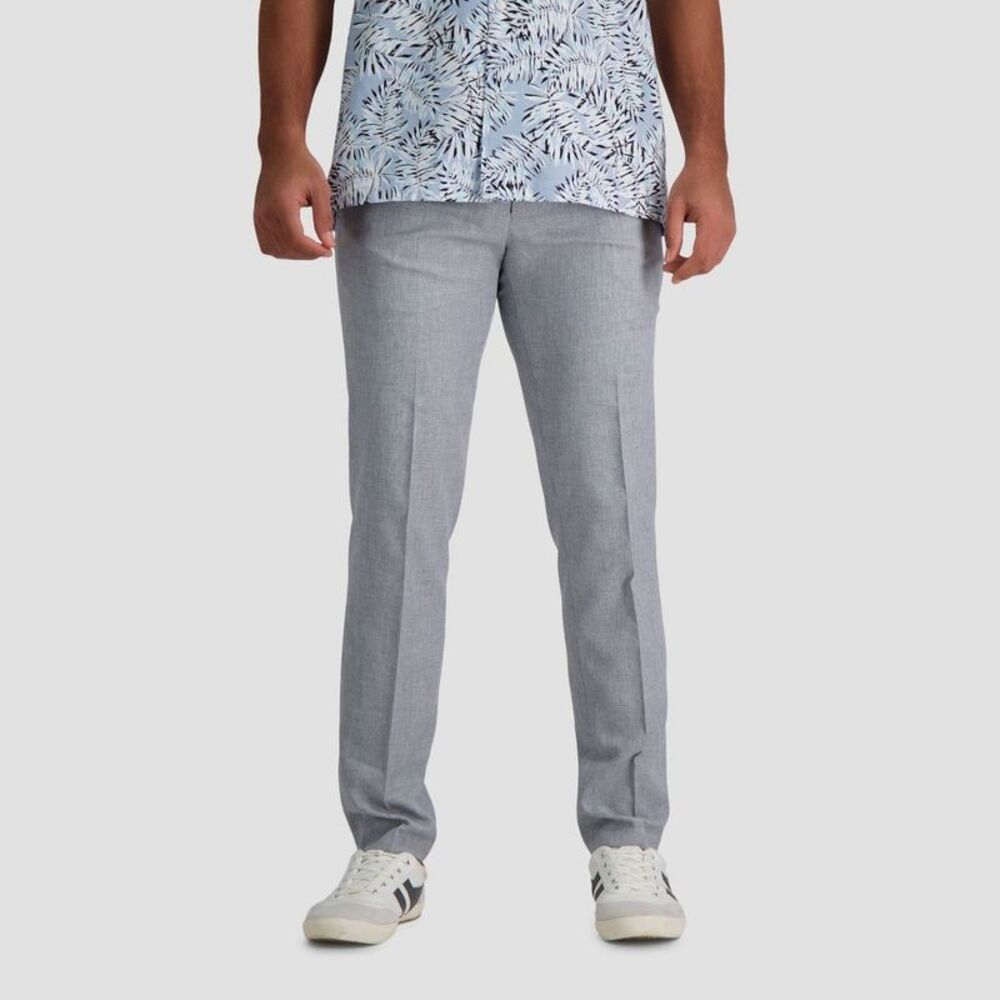 Haggar H26 -  Men's Premium Stretch Signature Slim Su Light Gray